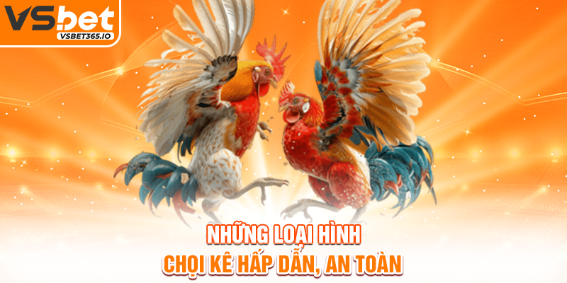 Những loại hình chọi kê hấp dẫn, an toàn